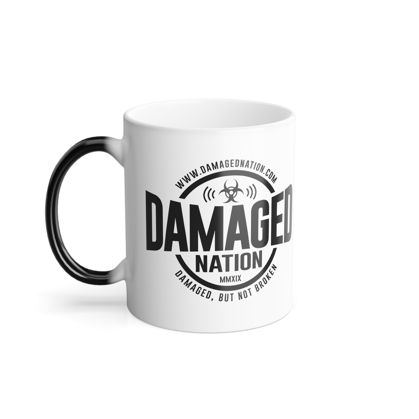 Damaged Nation - Color Morphing Mug, 11oz