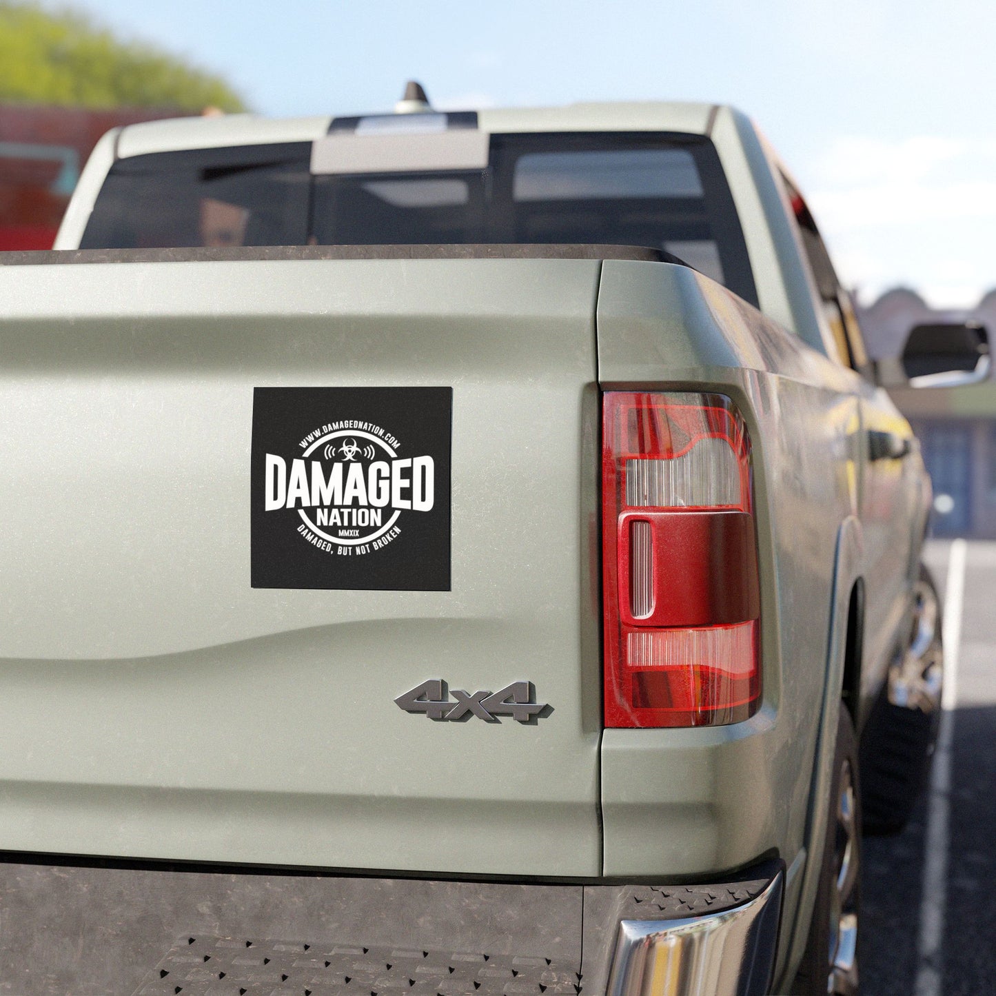 Damaged Nation Car Magnets