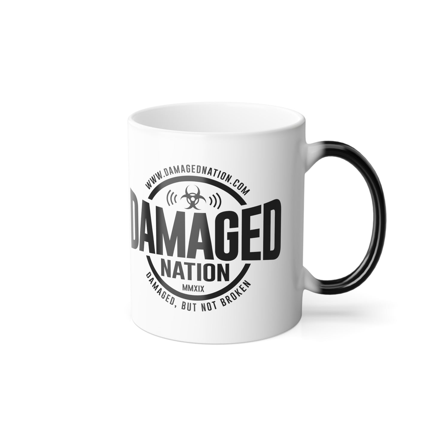 Damaged Nation - Color Morphing Mug, 11oz