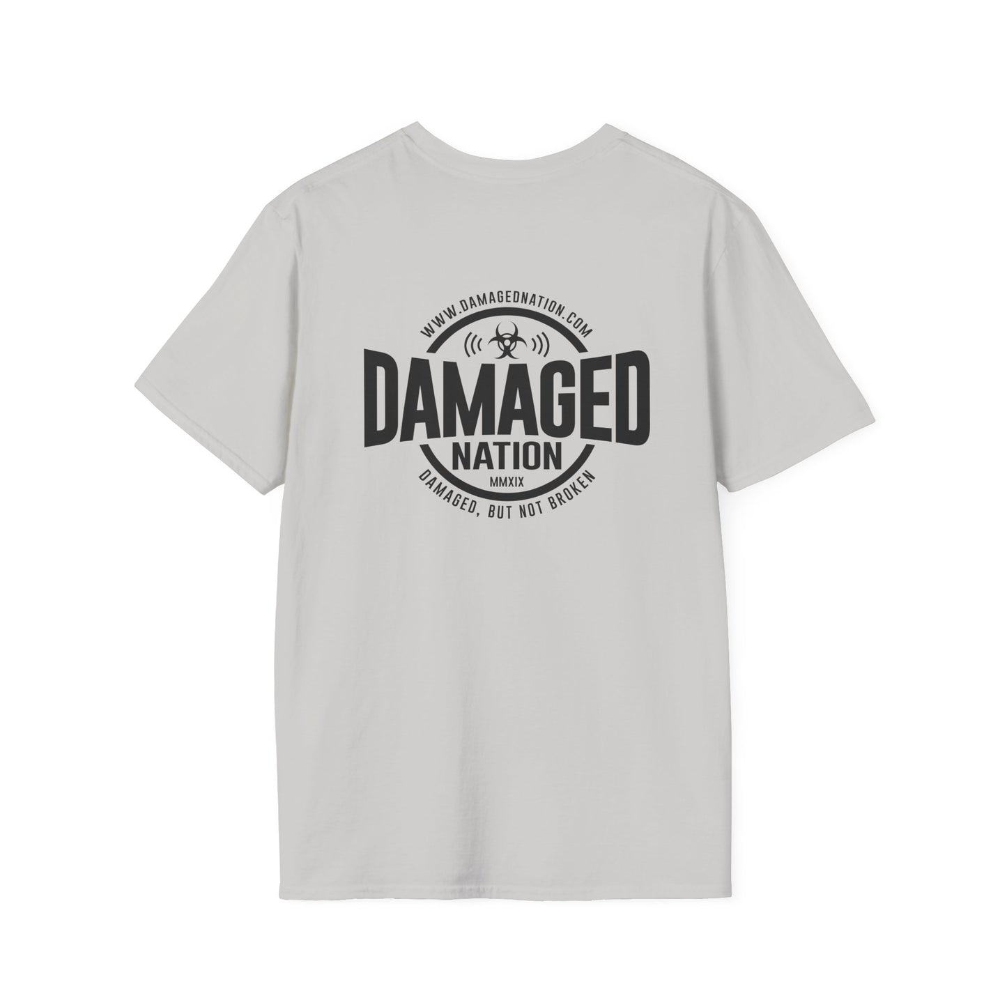 Damaged Nation Unisex Softstyle T-Shirt