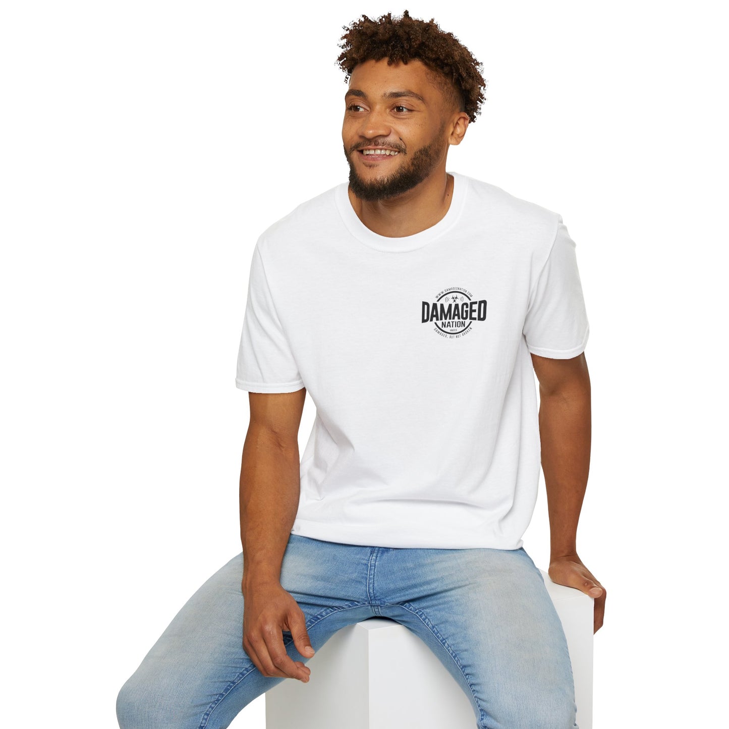 Damaged Nation Unisex Softstyle T-Shirt